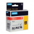 Dymo 1805416, 12mm x 5,5m, white text/red tape, original tape