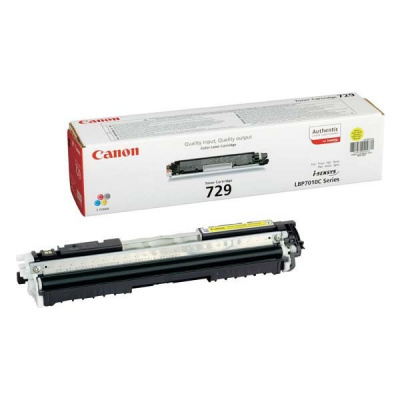 Canon CRG-729 4367B002 yellow original toner