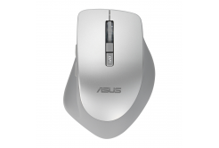 ASUS WT425/Ergonomic/Optical/For right-handed users/1,600 DPI/Wireless USB/Silver