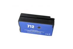 Compatible ink cartridge for HP 712 3ED71A black