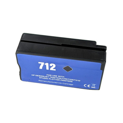 compatible ink cartridge pro HP 712 3ED71A black 