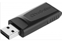 VERBATIM Flash Disk 64GB Store 'n' Go Slider, black