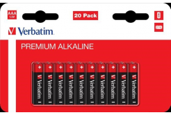 VERBATIM Alkaline Battery AAA 20 Pack / LR03