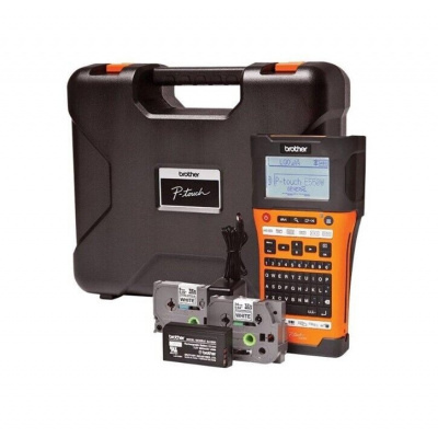 Brother PT-E550WNIVP PTE550WNIVPTL1 label maker with case