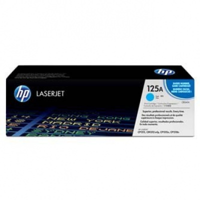 HP 125A CB541A, cyan original toner