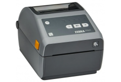Zebra ZD621d ZD6A042-D2EF00EZ DT, 8 dots/mm (203 dpi), label printer, RTC, USB, USB Host, RS232, BT (BLE), Ethernet, cutter, grey (Successor GC420t)