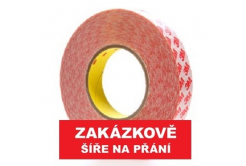 3M™ oboustranná páska GPT-020F, čirá, tl. 0,2 mm, plastový liner 38 mm x 50 m