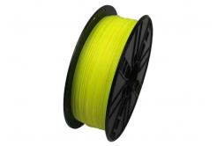 GEMBIRD Tisková struna (filament) PLA, 1,75mm, 1kg, fluorescentní, yellow