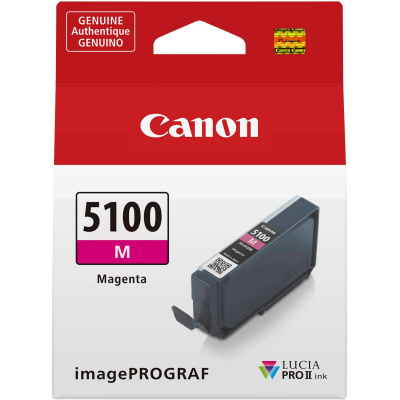 Canon PFI-5100 M 6954C001 magenta original ink cartridge