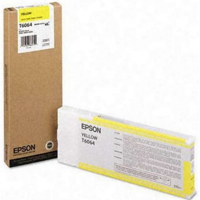 Epson original ink cartridge C13T606400, yellow, 220ml, Epson Stylus Pro 4800