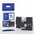 Compatible tape Brother TZ-FX141 / TZe-FX141, 18mm x 8m, flexi, black text / transparent tape