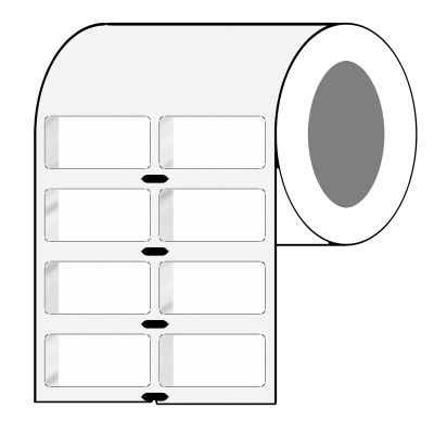 Brady BPT-629-461 / 217087, thermo paper labels, 38.10 mm x 19.05 mm