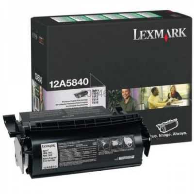 Lexmark 12A5840 black original toner