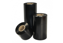 Thermal transfer ribbons, Zebra, resin, 110 mm, 450 m, Out, White
