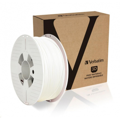 Verbatim 55315 3D filament, PLA, 1,75mm, 1000g, 335m, White