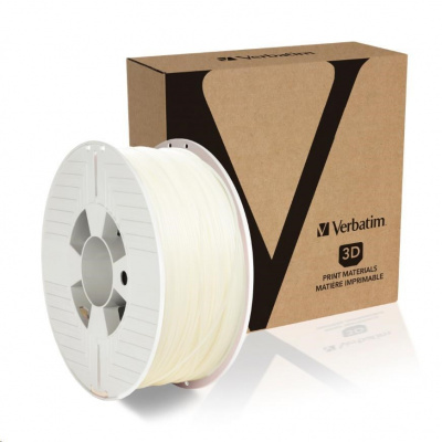 Verbatim 55317 3D filament, PLA, 1,75mm, 1000g, 335m, Transparent natural
