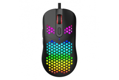 Marvo Mouse G925, 12000DPI, optic, 7tl., wired USB, black, gaming, backlit