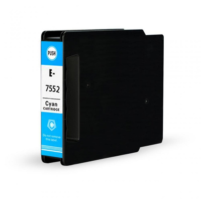 Epson T7552 cyan compatible ink cartridge
