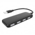 USB (2.0) hub 4-port, DHC-CT110C, black, Hewlett-Packard