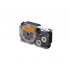Casio XR-12FOE , 12mm x 8m, black text / signal orange tape, compatible tape