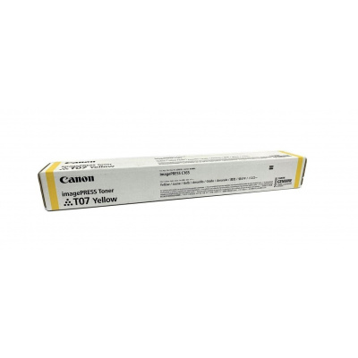 Canon T07 Y 3644C001 yellow original toner