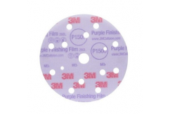 3M 260L Hook-it™ Jemný brusný disk, 15 děr 3M 260L Hook-it™ Jemný brusný disk, 15 děr, P800, průměr 150 mm (51155)