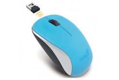 Genius Mouse NX-7000 31030109109, 1200DPI, 2.4 [GHz], optical, 3 buttons, wireless, blue, Blue-Eye senzor