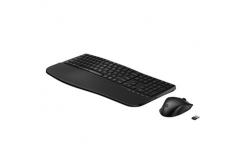 HP 685 Comfort Keyboard Mouse sada klávesnice bezdrátová CZ/SK, černá s bezdrátovou optickou myší, 2xAA(myš), 2xAA(klávesnice), co