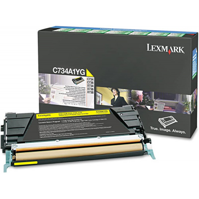Lexmark 24B5581 yellow original toner