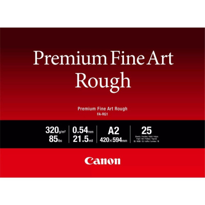 Canon Fine Art Rough 4562C005, 320 g/m2, A2, 25pcs, matte, inkjet, white, photo paper