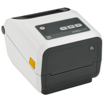 Zebra ZD421-HC ZD4AH42-D0EX02EZ label printer, 8 dots/mm (203 dpi), RTC, USB, USB Host, BT, Wi-Fi, kit (USB), white