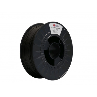 C-Tech 3DF-P-PLA1.75-CRB 3D filament, PREMIUM LINE, PLA, 1,75mm, 1000g, Carbon