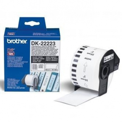 Brother DK-22223, 50mm x 30,48m, paper labels