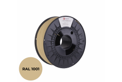 C-Tech 3DF-P-PETG1.75-1001 3D filament, PREMIUM LINE, PETG, Beige, RAL1001, 1,75mm, 1kg