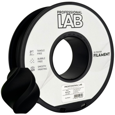 Professional Lab FG-P46-E1, 3D filament, PLA+, 1,75mm, 1000g, Black