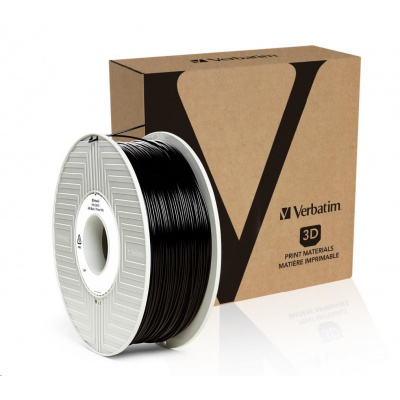 Verbatim 55026 3D filament, ABS, 1,75mm, 1000g, 404m, Black