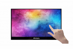 Verbatim PMT-17 Portable Touchscreen Monitor 17.3" Full HD 1080p Metal Housing Portable touch monitor