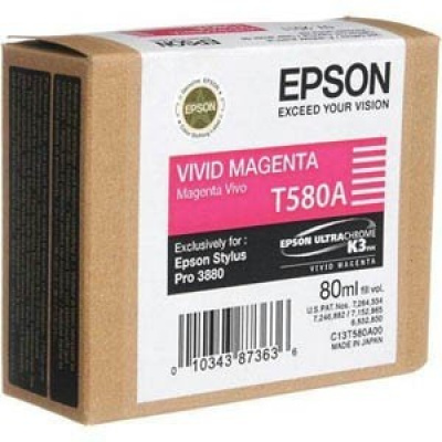 Epson T580A00 magenta original ink cartridge