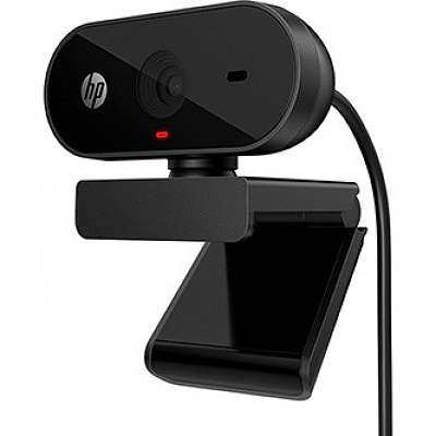 HP 320 FHD Full HD webcam, black 1920x1080, USB-A, Windows 10 and higher, cable length 1.5 m