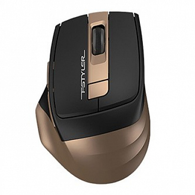 A4Tech FStyler FG35 Wireless Mouse, Gold, 2000 DPI