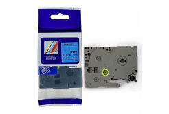 Brother HGe-561, 36mm x 8m, black text / blue tape, high-speed compatible tape