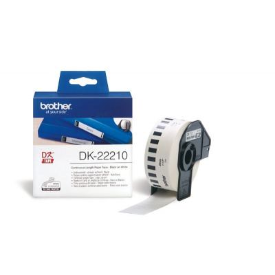 Brother DK-22210, 29mm x 30,48m, original paper roll