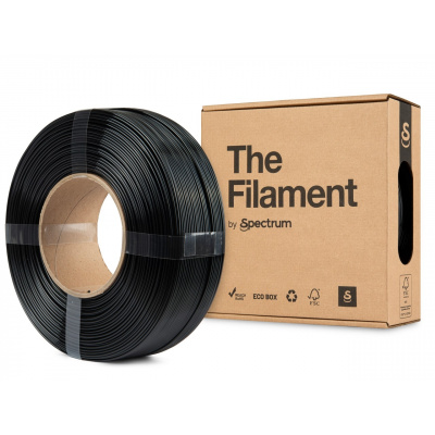 "The Filament" by Spectrum TF-24253, ReFill, PETG Lite, 1,75mm, 1000g, Black