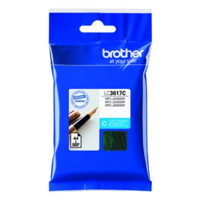 Brother LC-3617C cyan original ink cartridge