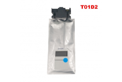 Epson T01D2, C13T01D200 XXL cyan compatible ink cartridge