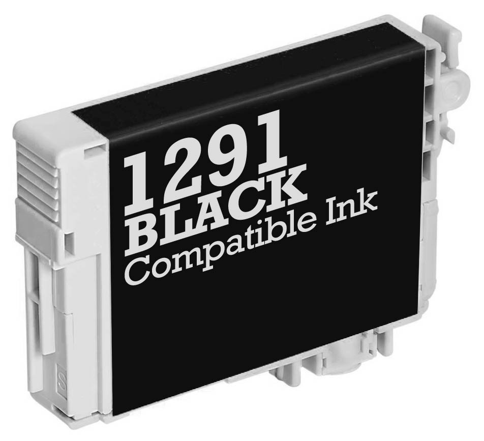 Epson T1291 black compatible inkjet cartridge - CDRmarket