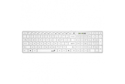 Genius SlimStar 126 COPILOT, CZ/SK keyboard, classic, wired (USB), white