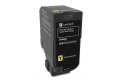 Lexmark 74C0H40 yellow original toner