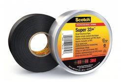 3M 33+ Scotch Super Insulating tape, 38 mm x 33 m, black