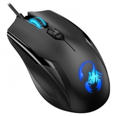 Genius Mouse X-1 600 31040006400, 3200DPI, optical, 4tl., wired USB, black